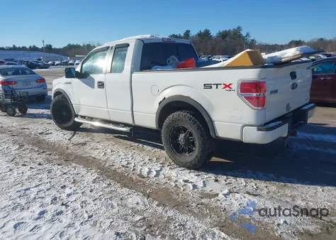 2012 Ford F-150 Stx из США, поврежденный, VIN 1FTFX1EF4CKE01827